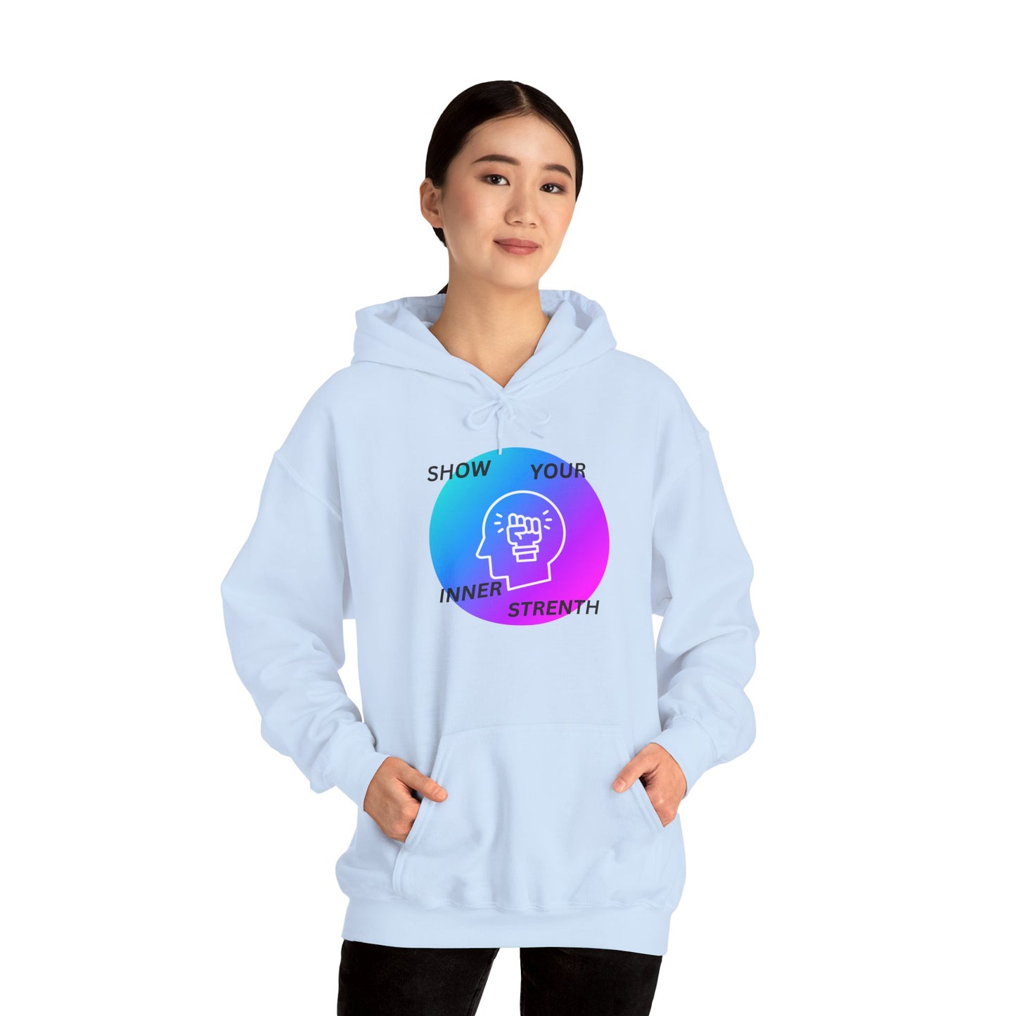 Women's Hoodie Empowerment Motivation Inner Strength Sweatshirt