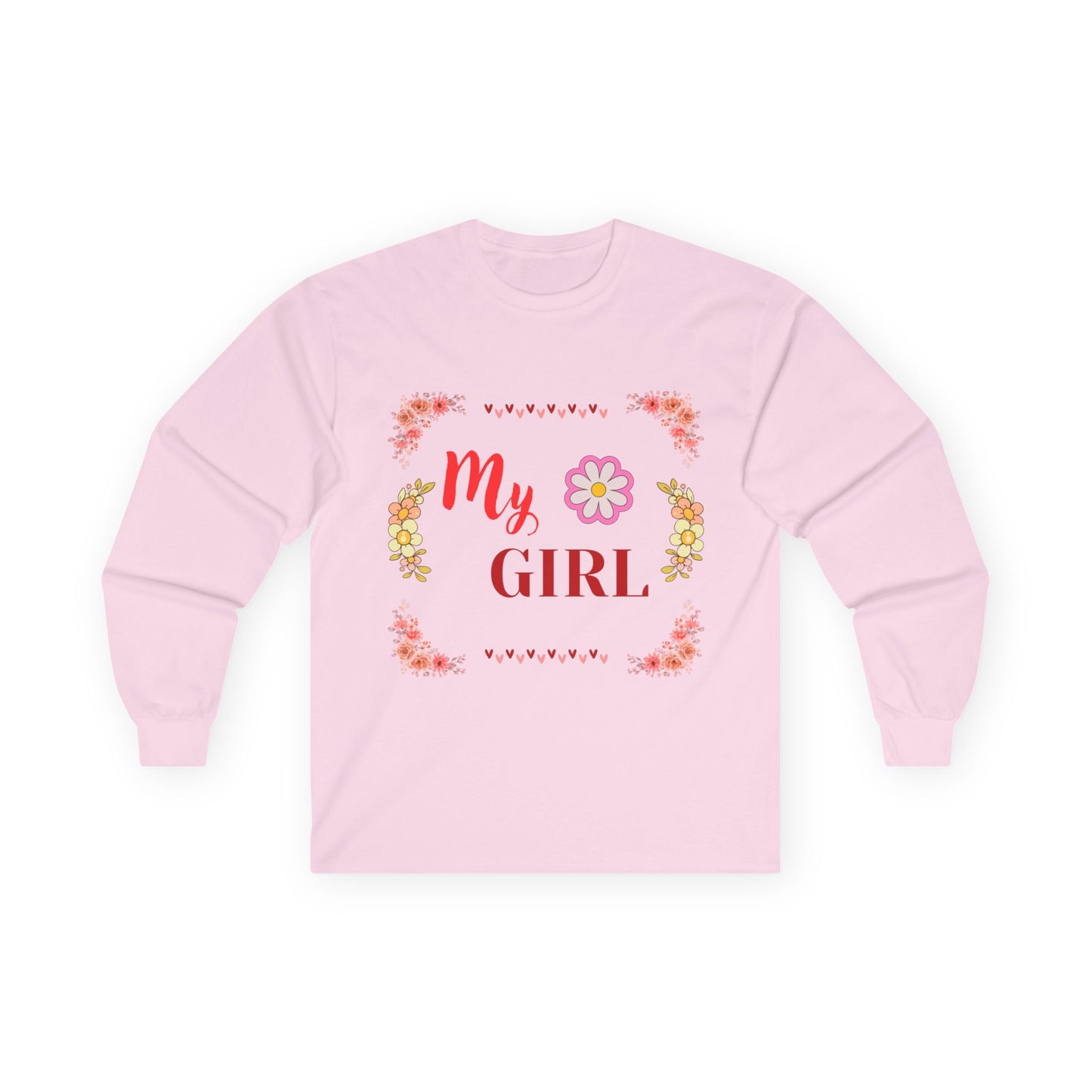 Floral Long Sleeve Tee - Warm and Cozy Moments Design