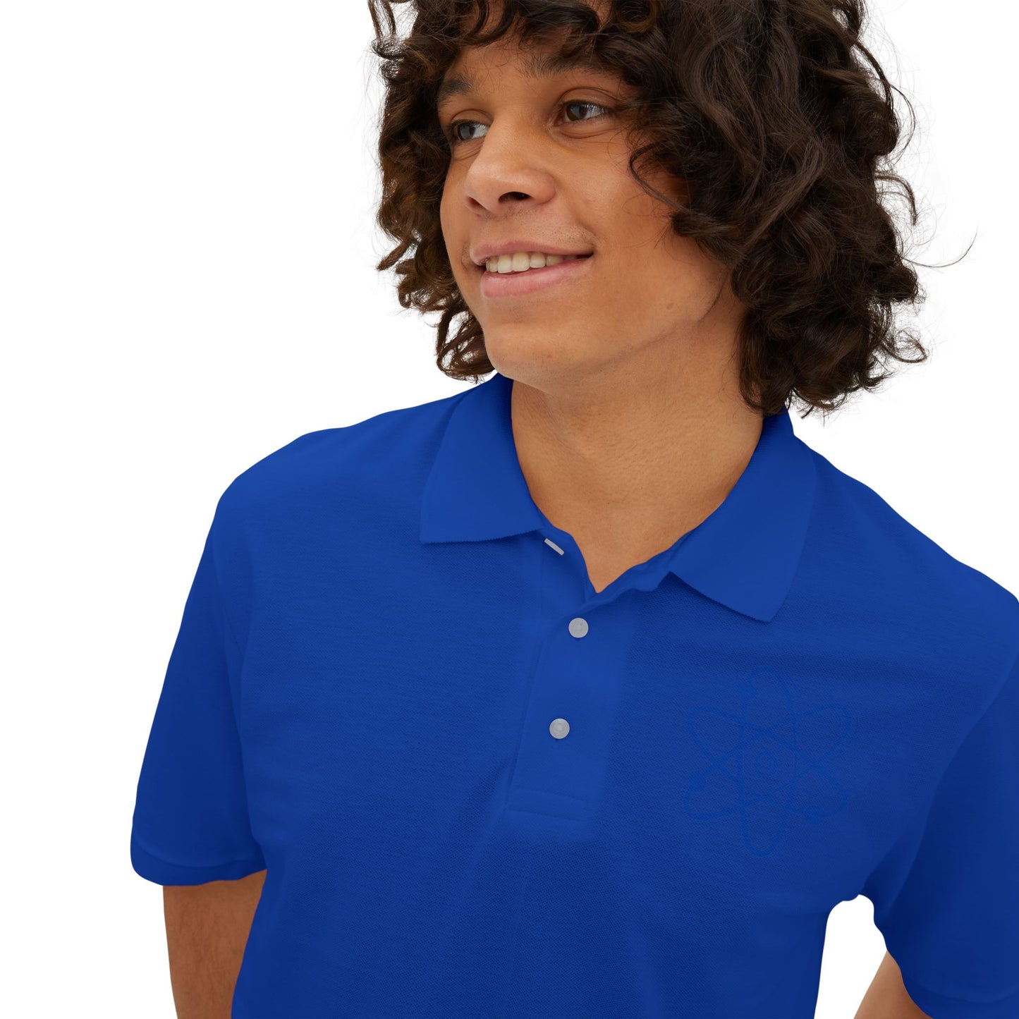 Men's Science-Themed Polo