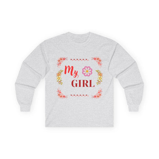 Women's Floral Long Sleeve Tee - Warm and Cozy Moments Design - RizQ Life