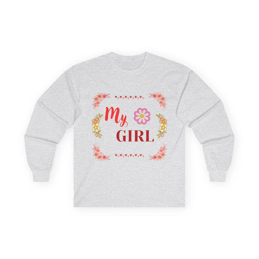 Women's Floral Long Sleeve Tee - Warm and Cozy Moments Design - RizQ Life