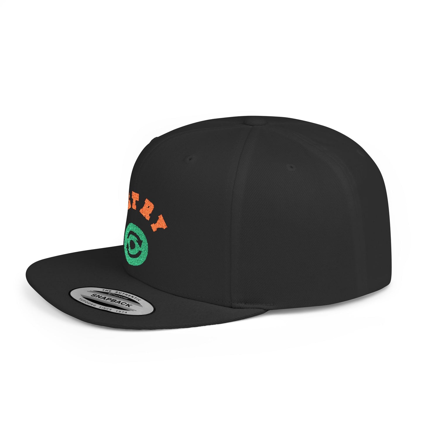 Retry Vintage Flat Bill Snapback Cap – Adjustable streetwear hat for men & women. Ideal gift for casual fashion, festivals, and urban style.