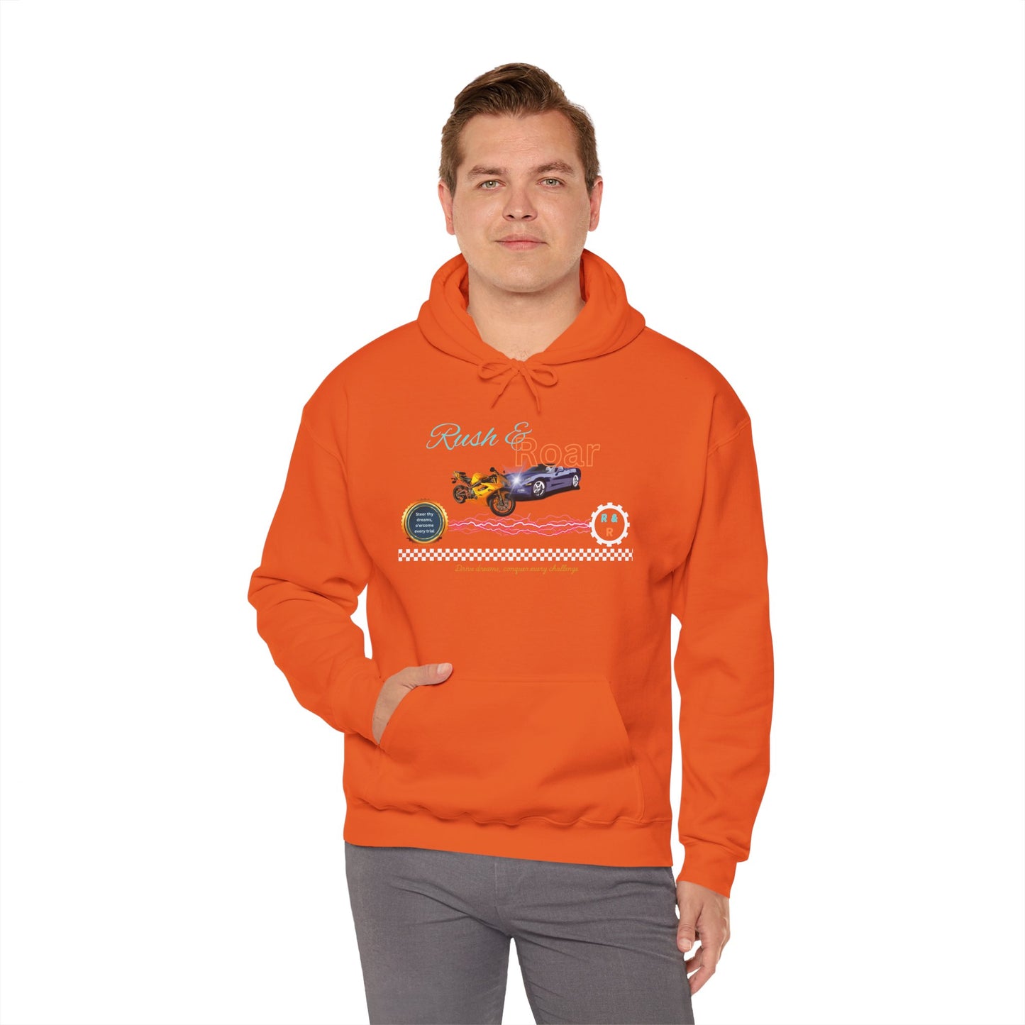 Vintage Car Hoodie - Cool and Cozy Unisex Sweatshirt for Road Trips
