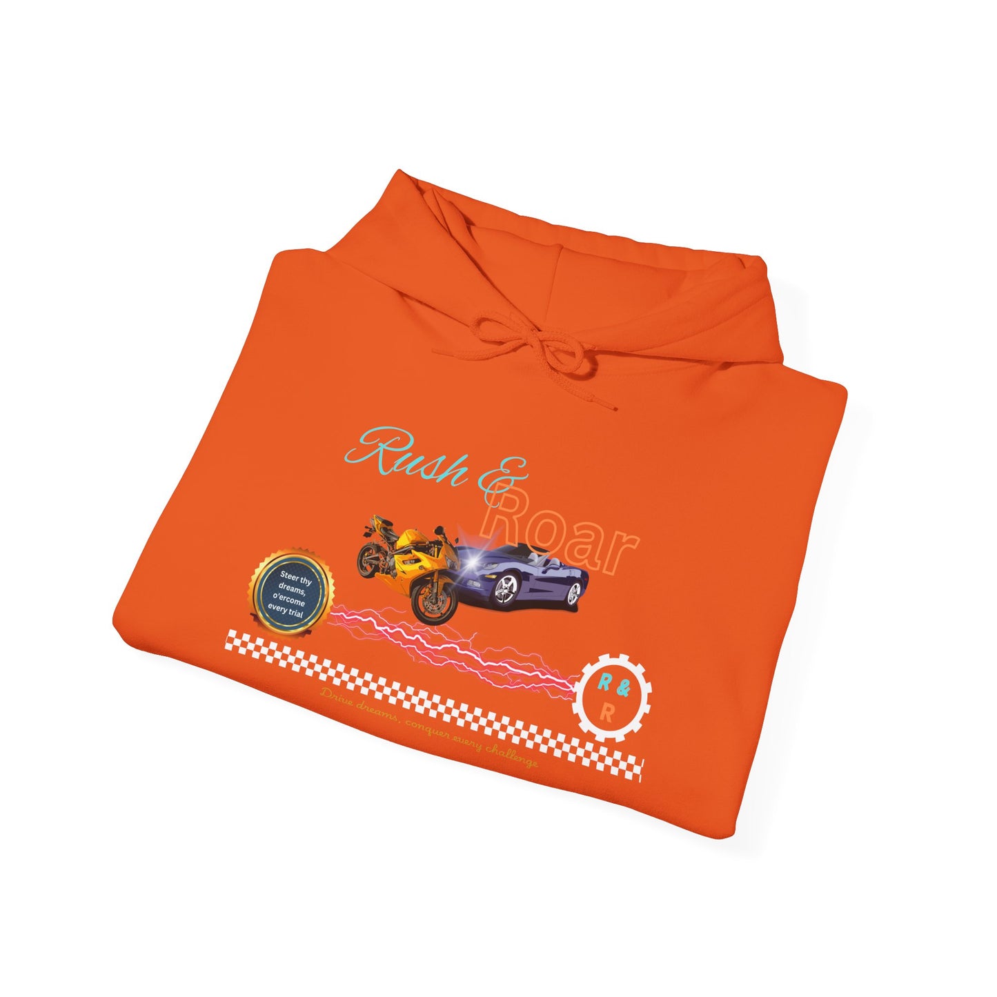 Vintage Car Hoodie - Cool and Cozy Unisex Sweatshirt for Road Trips