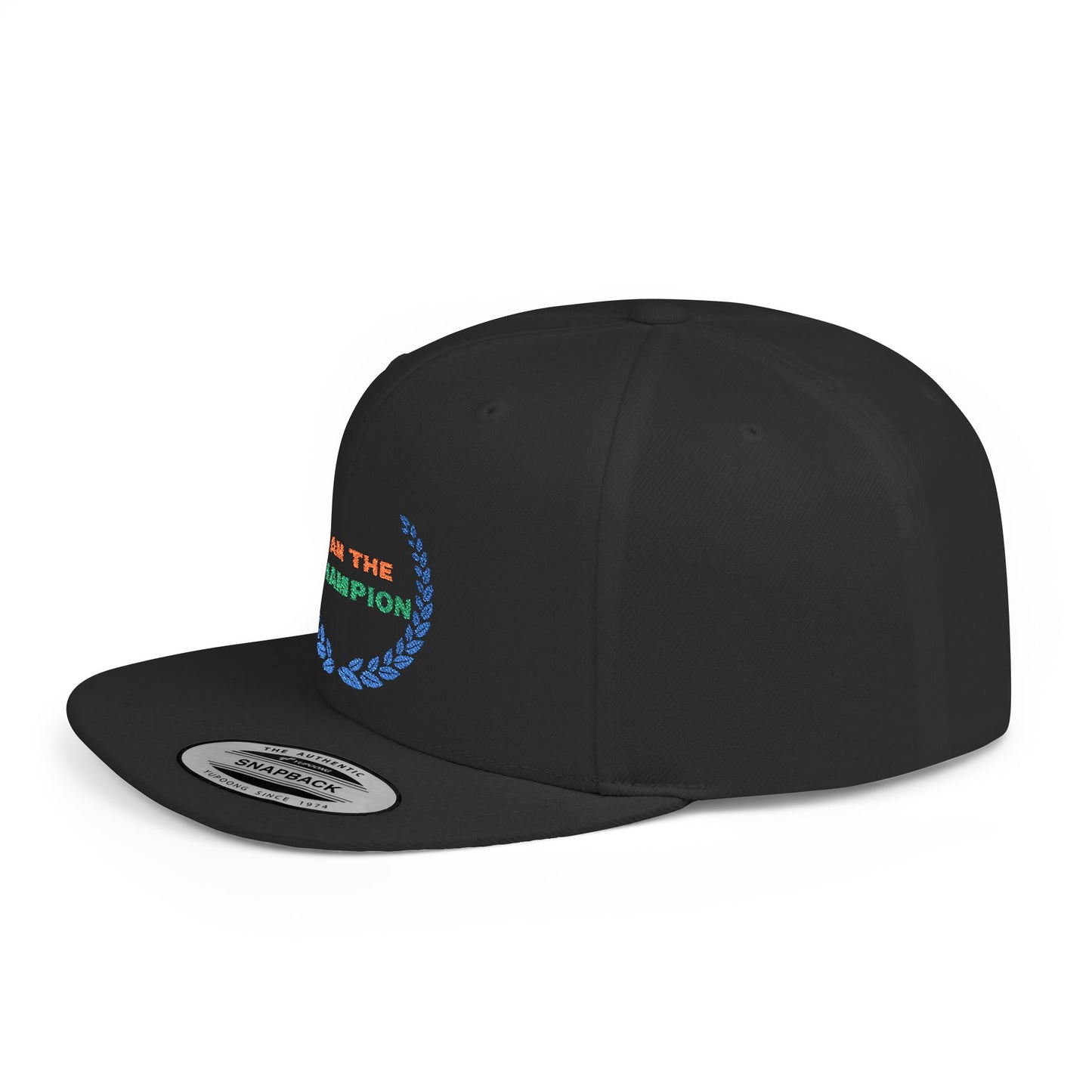Shop the Champion Snapback Cap – stylish adjustable flat bill hat for adults. Perfect for streetwear, outdoor events, and gifts. Durable and comfy!