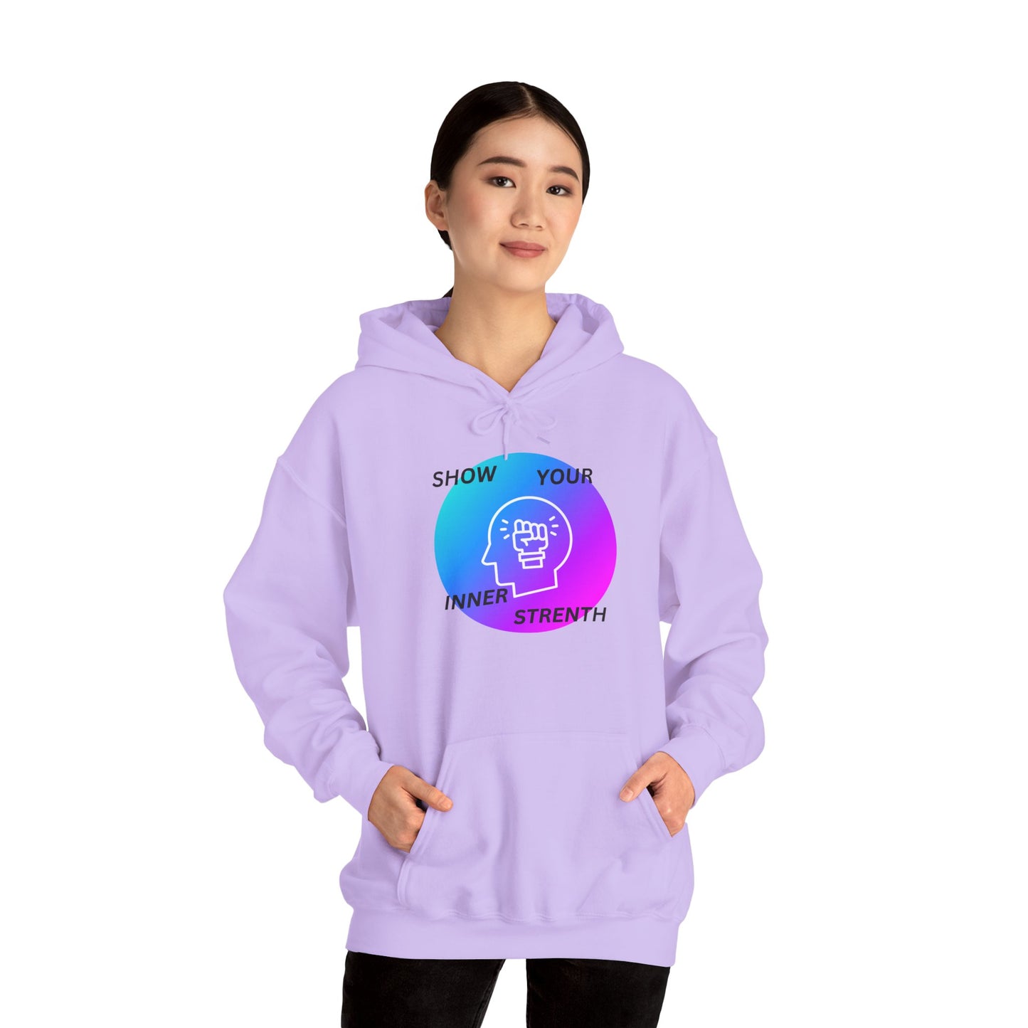 Women's Hoodie Empowerment Motivation Inner Strength Sweatshirt