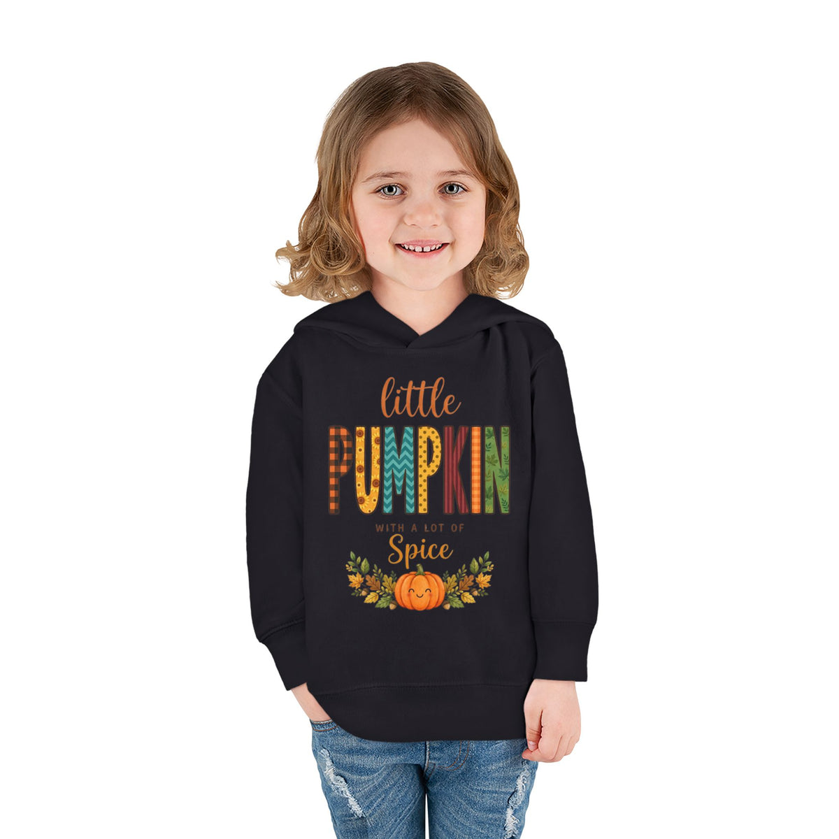 Cute Fall Toddler Hoodie - Little Pumpkin Kids Autumn Sweatshirt