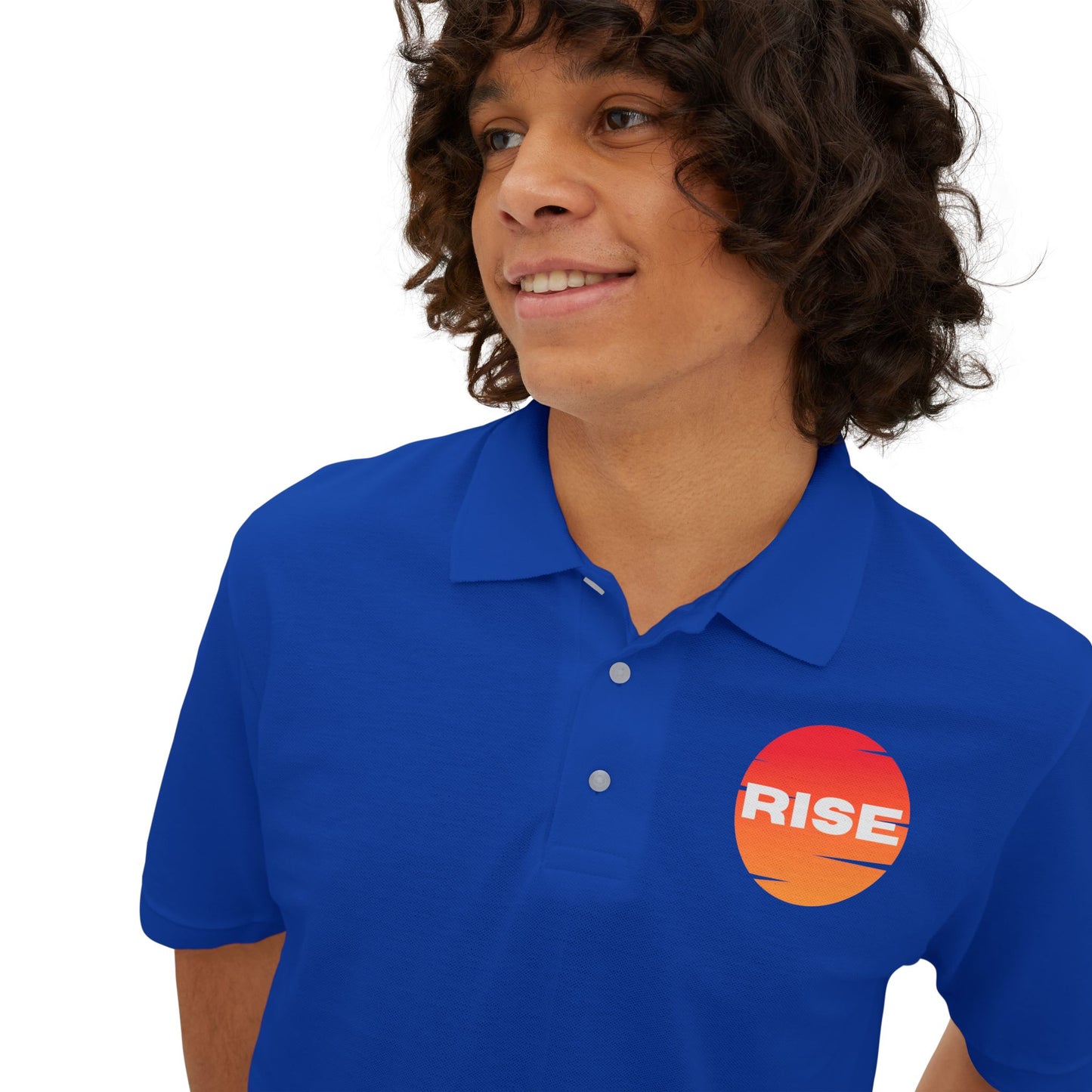 Piqué Polo Shirt - RISE Men's Classic Comfort for Everyday Style