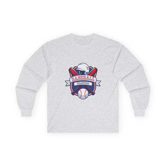 Baseball Enthusiast Long Sleeve Tee - Unisex Ultra Cotton - RizQ Life