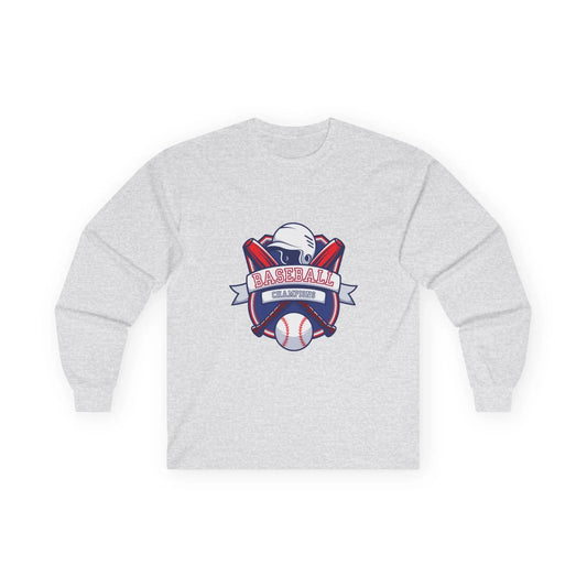 Baseball Enthusiast Long Sleeve Tee - Unisex Ultra Cotton - RizQ Life