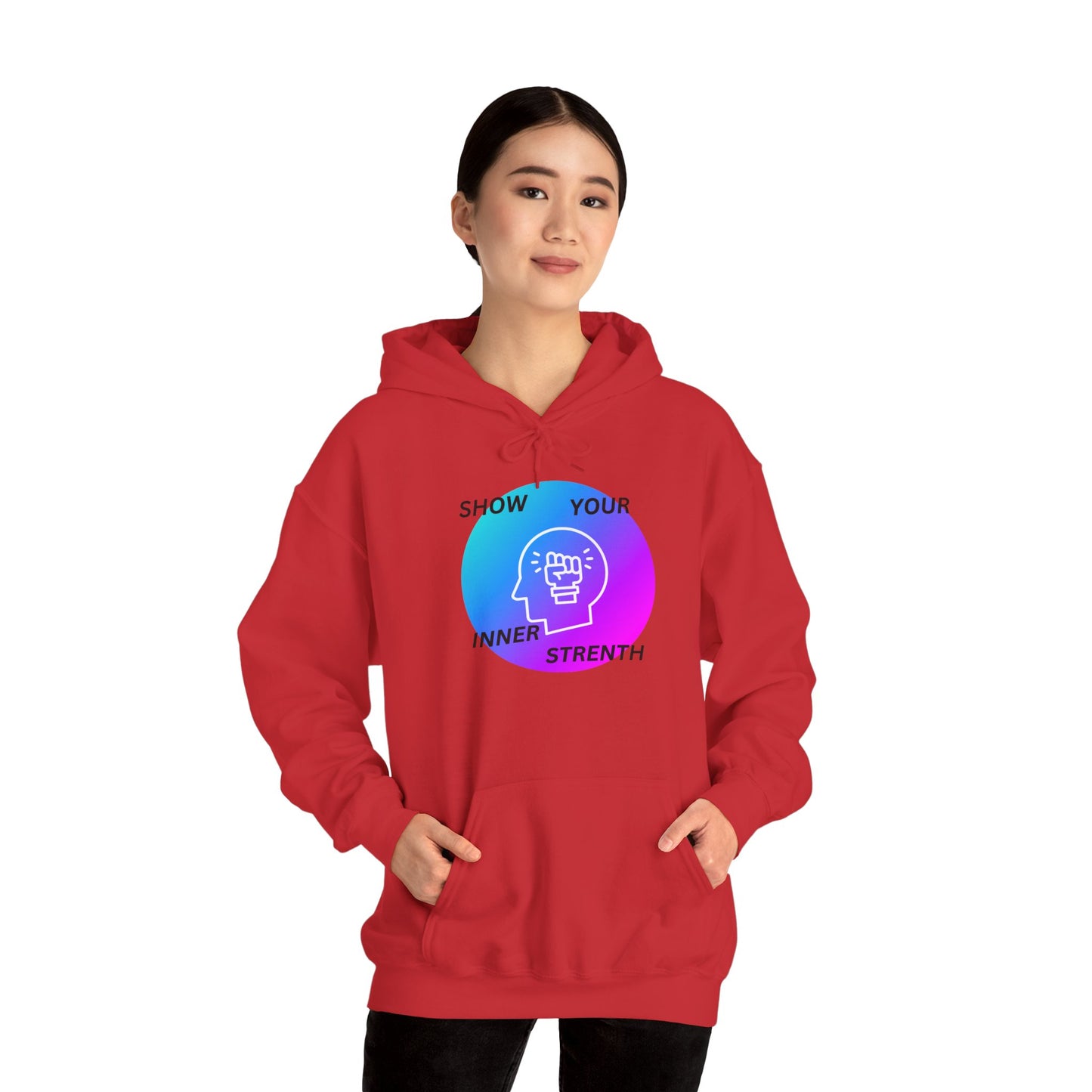 Women's Hoodie Empowerment Motivation Inner Strength Sweatshirt