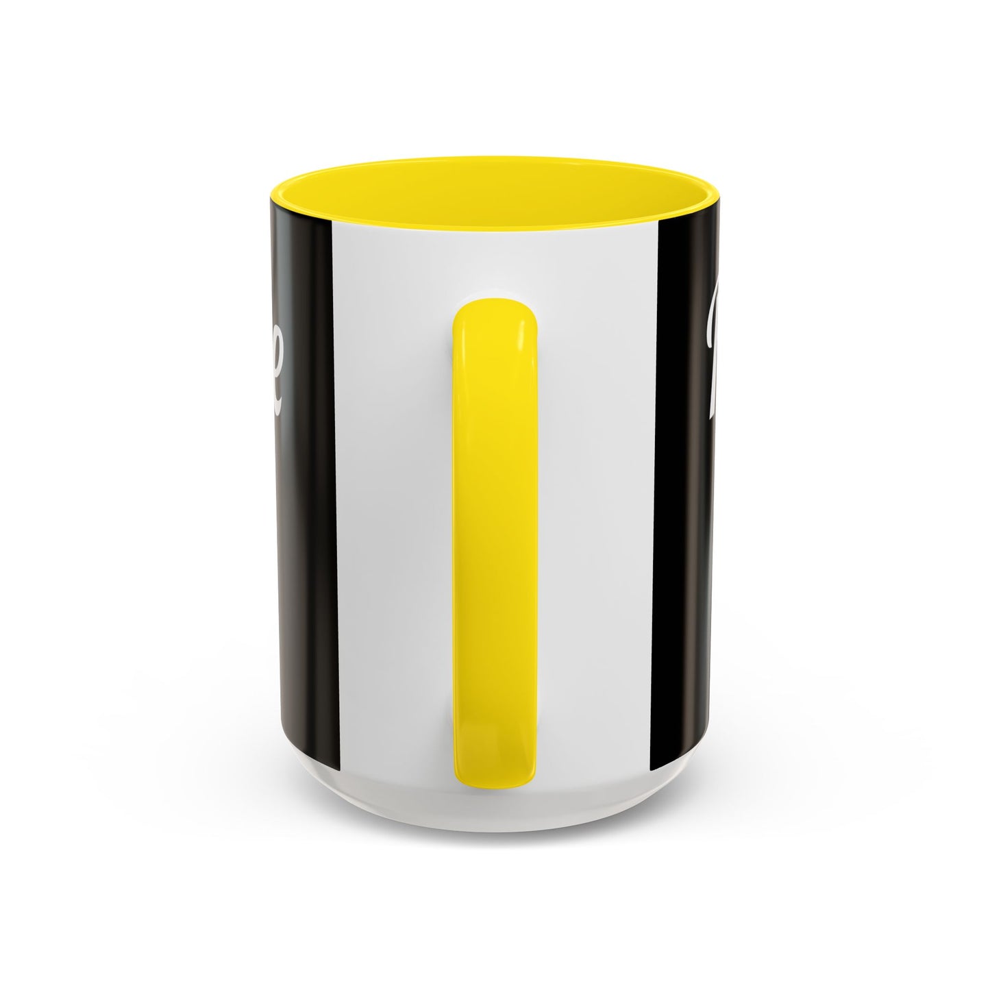Rise & Shine Accent Coffee Mug - Motivational Black Mug for Morning Boost