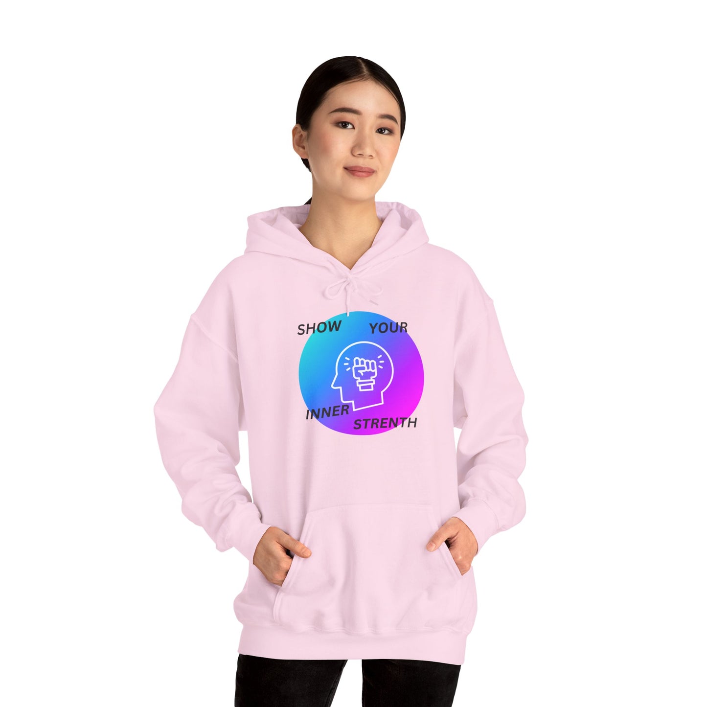 Women's Hoodie Empowerment Motivation Inner Strength Sweatshirt