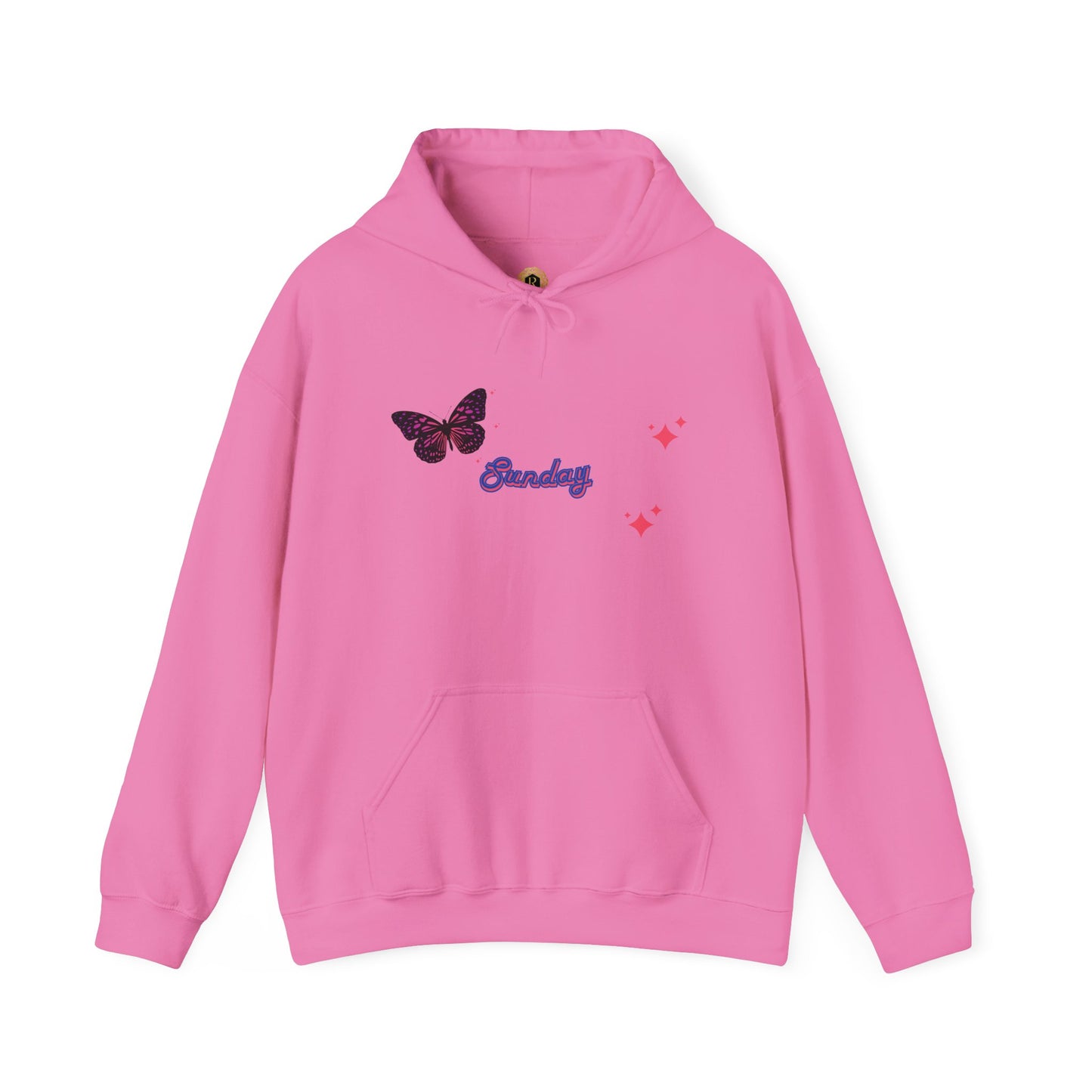 Butterfly Sunday Hoodie Sweatshirt For Women