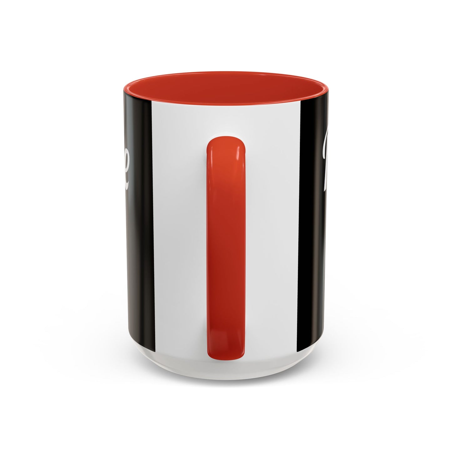 Rise & Shine Accent Coffee Mug - Motivational Black Mug for Morning Boost
