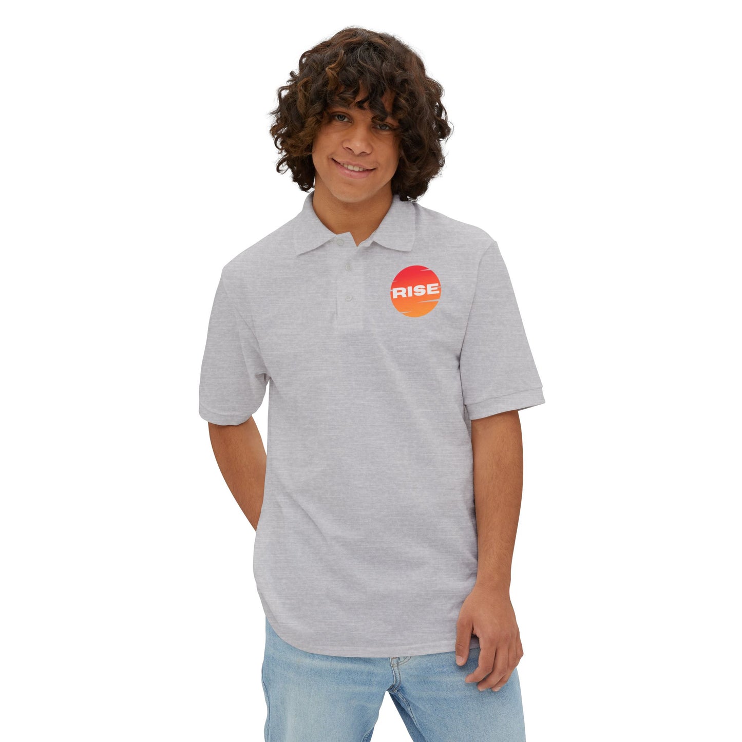 Piqué Polo Shirt - RISE Men's Classic Comfort for Everyday Style