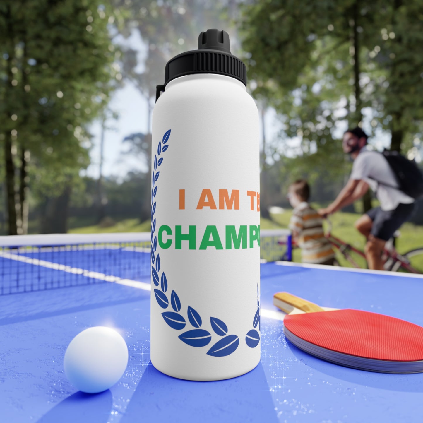 Sports Water Bottle - Champion Design