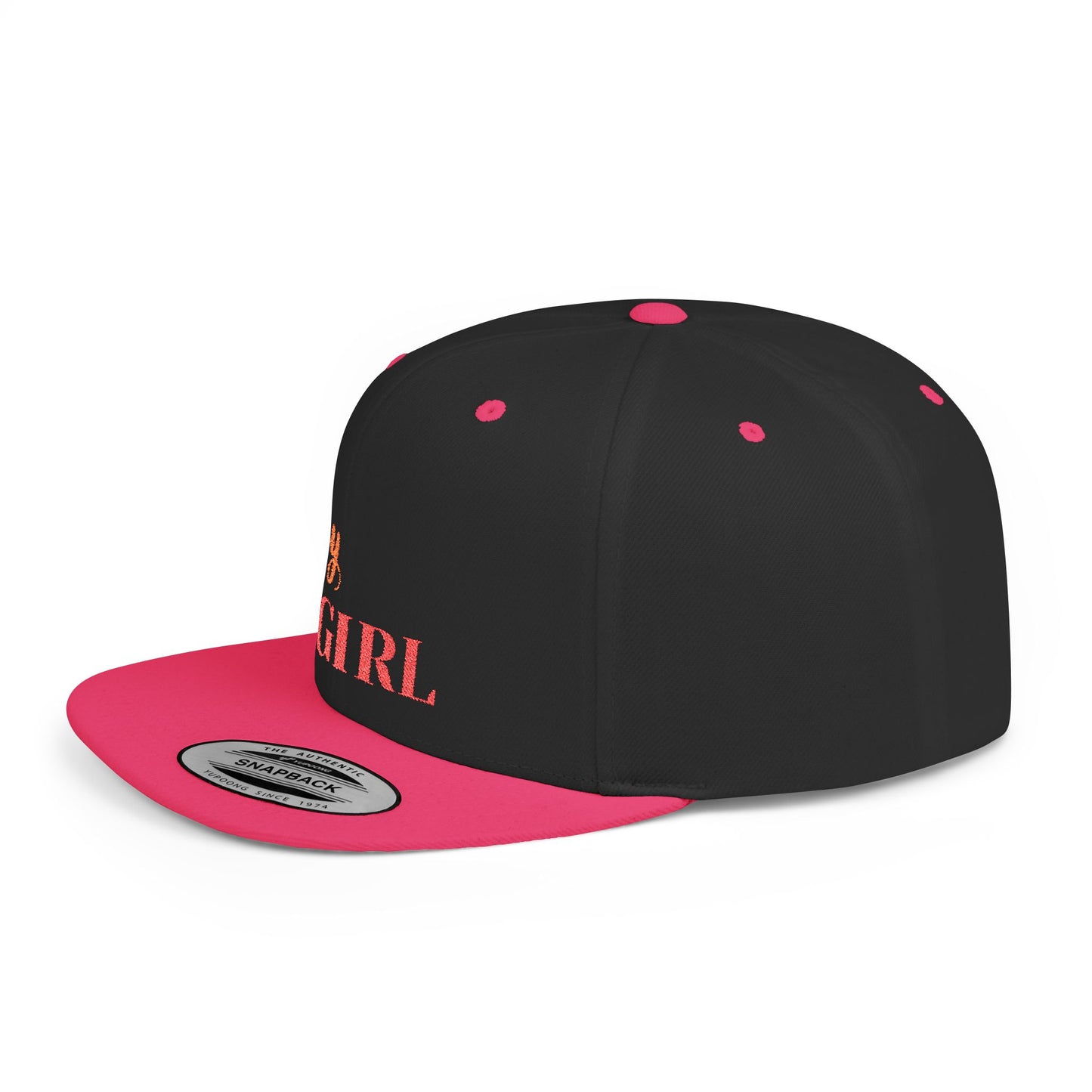 My Girl Snapback Cap – trendy adjustable flat bill hat for women & teens. Perfect for casual wear, festivals, and gifts.