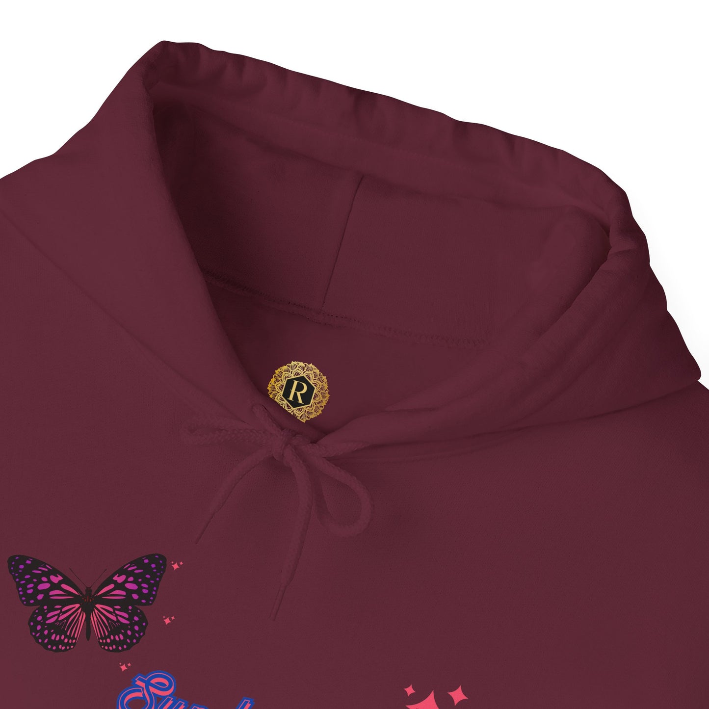 Butterfly Sunday Hoodie Sweatshirt For Women