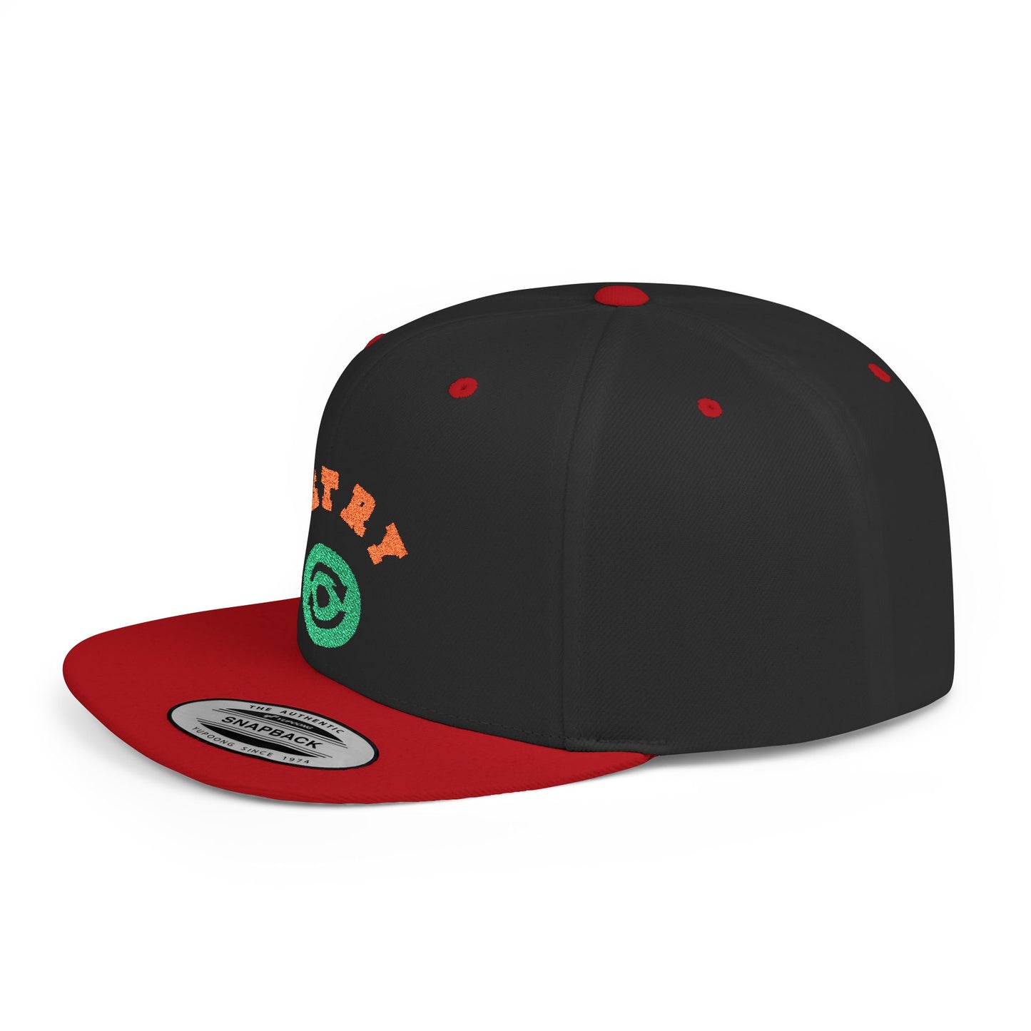Retry Vintage Flat Bill Snapback Cap – Adjustable streetwear hat for men & women. Ideal gift for casual fashion, festivals, and urban style.