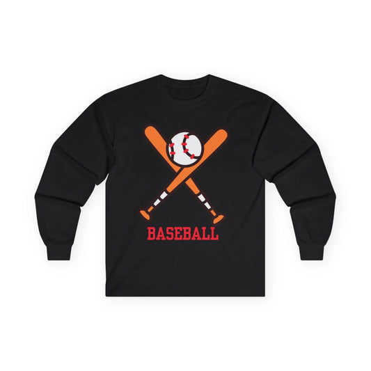 Baseball Theme Long Sleeve Tee - RizQ Life