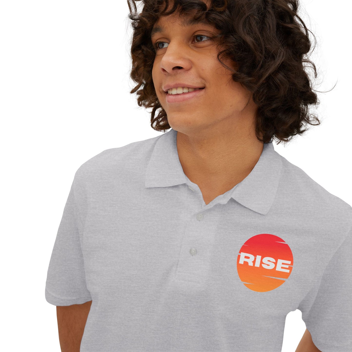 Piqué Polo Shirt - RISE Men's Classic Comfort for Everyday Style