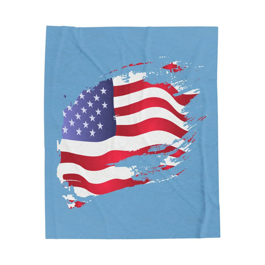 Cozy Velveteen Plush Blanket - Soft Throw for Home, Gift for Living Room, Snuggling, Home Decor, Comfort Blanket - RizQ Life