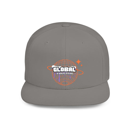 Global Snapback Cap – stylish adjustable six-panel hat for men & women. Breathable, embroidered, and perfect for gifting or casual wear.