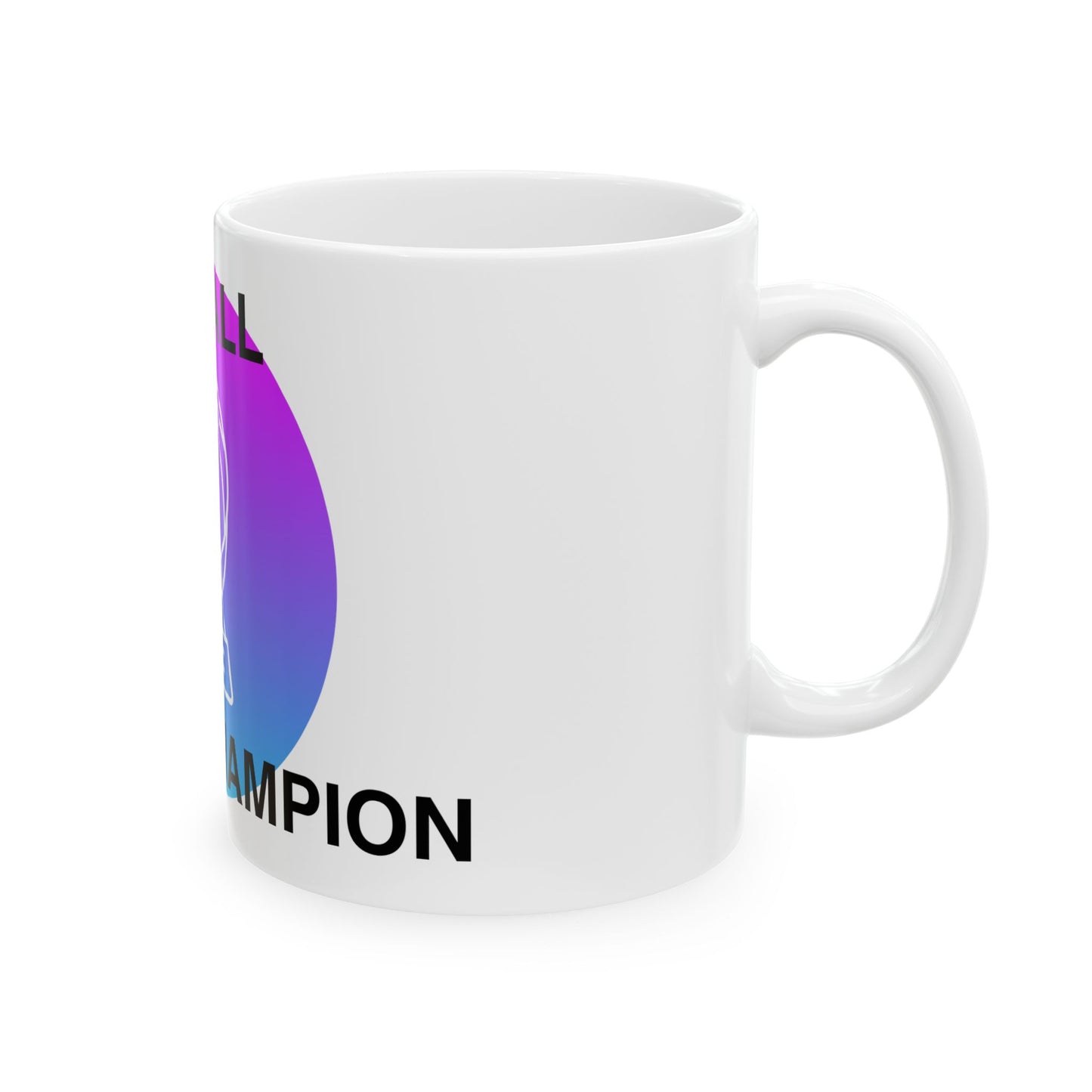 Basketball Champion Ceramic Mug