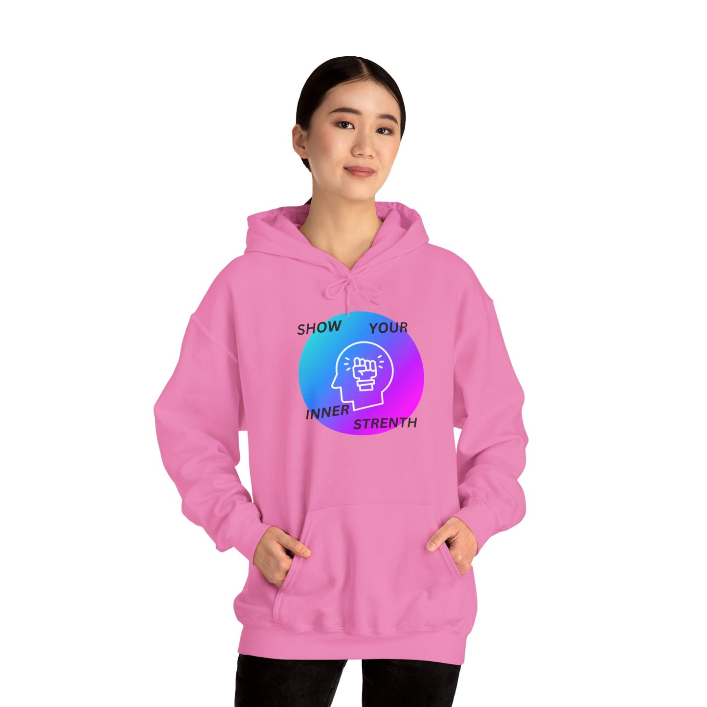 Women's Hoodie Empowerment Motivation Inner Strength Sweatshirt