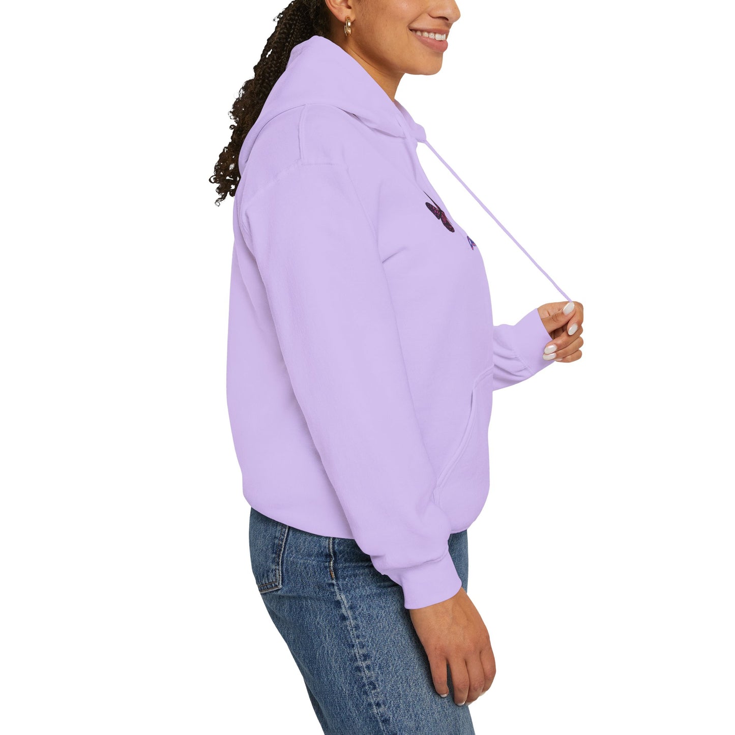 Butterfly Sunday Hoodie Sweatshirt For Women