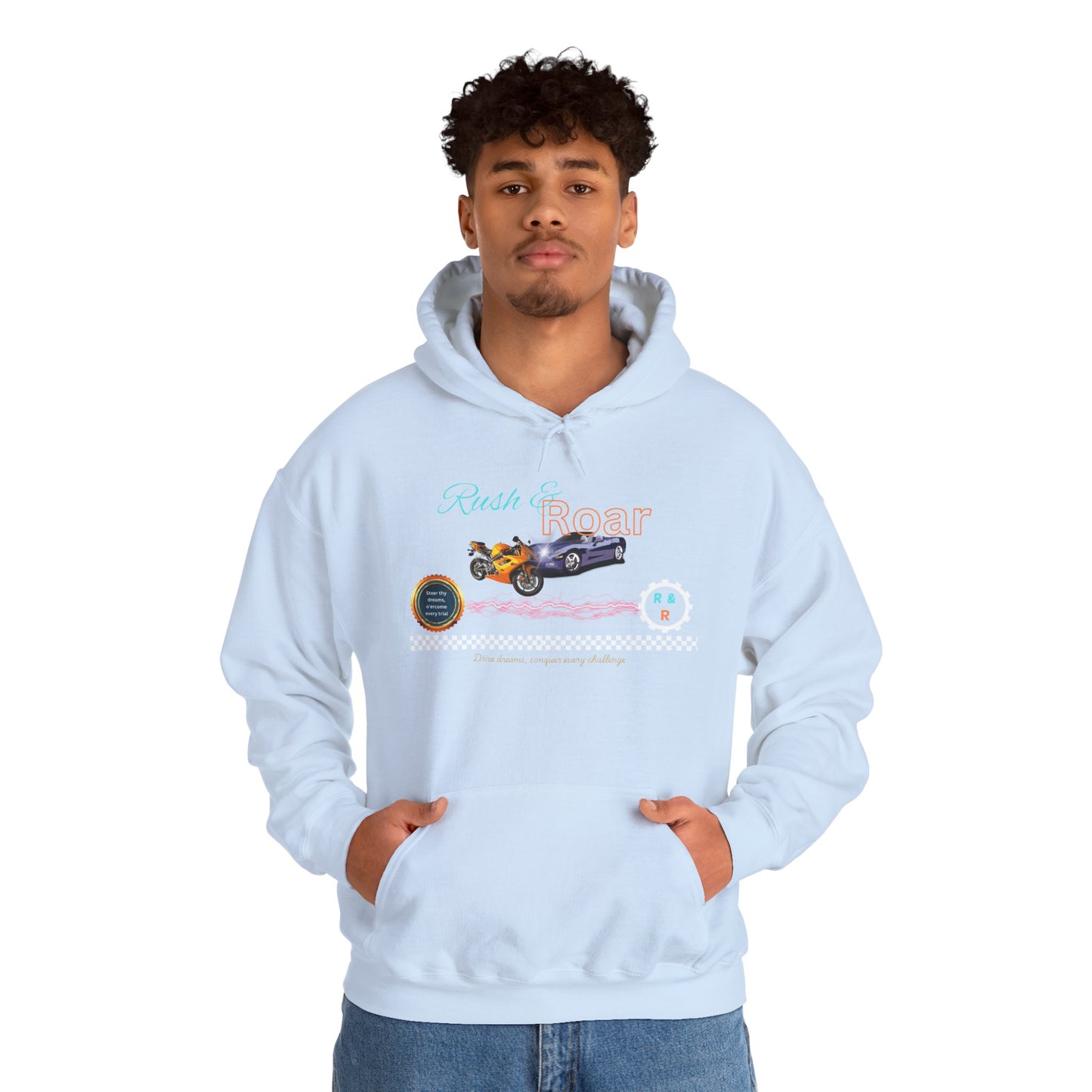 Vintage Car Hoodie - Cool and Cozy Unisex Sweatshirt for Road Trips