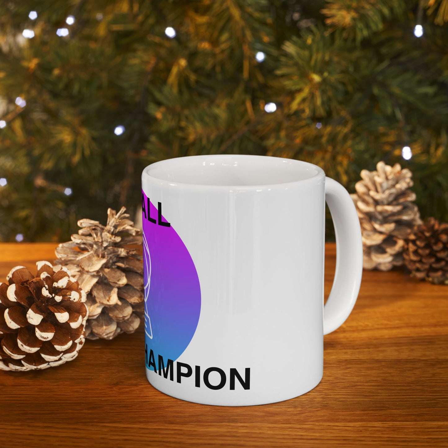 Basketball Champion Ceramic Mug