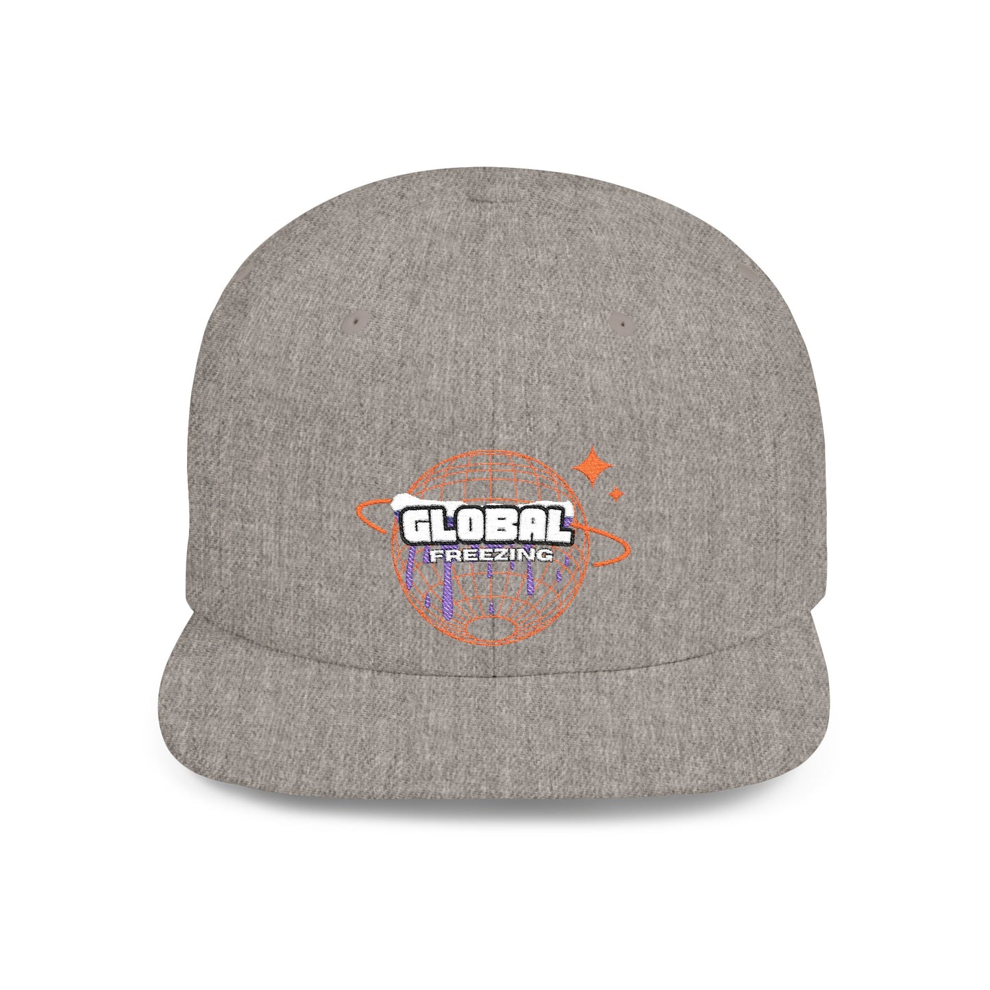 Global Snapback Cap – stylish adjustable six-panel hat for men & women. Breathable, embroidered, and perfect for gifting or casual wear.