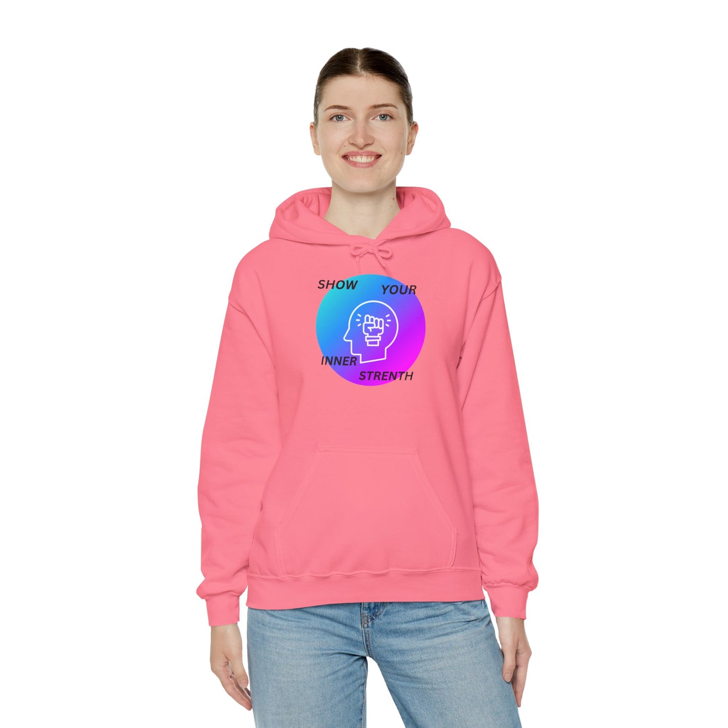 Women's Hoodie Empowerment Motivation Inner Strength Sweatshirt