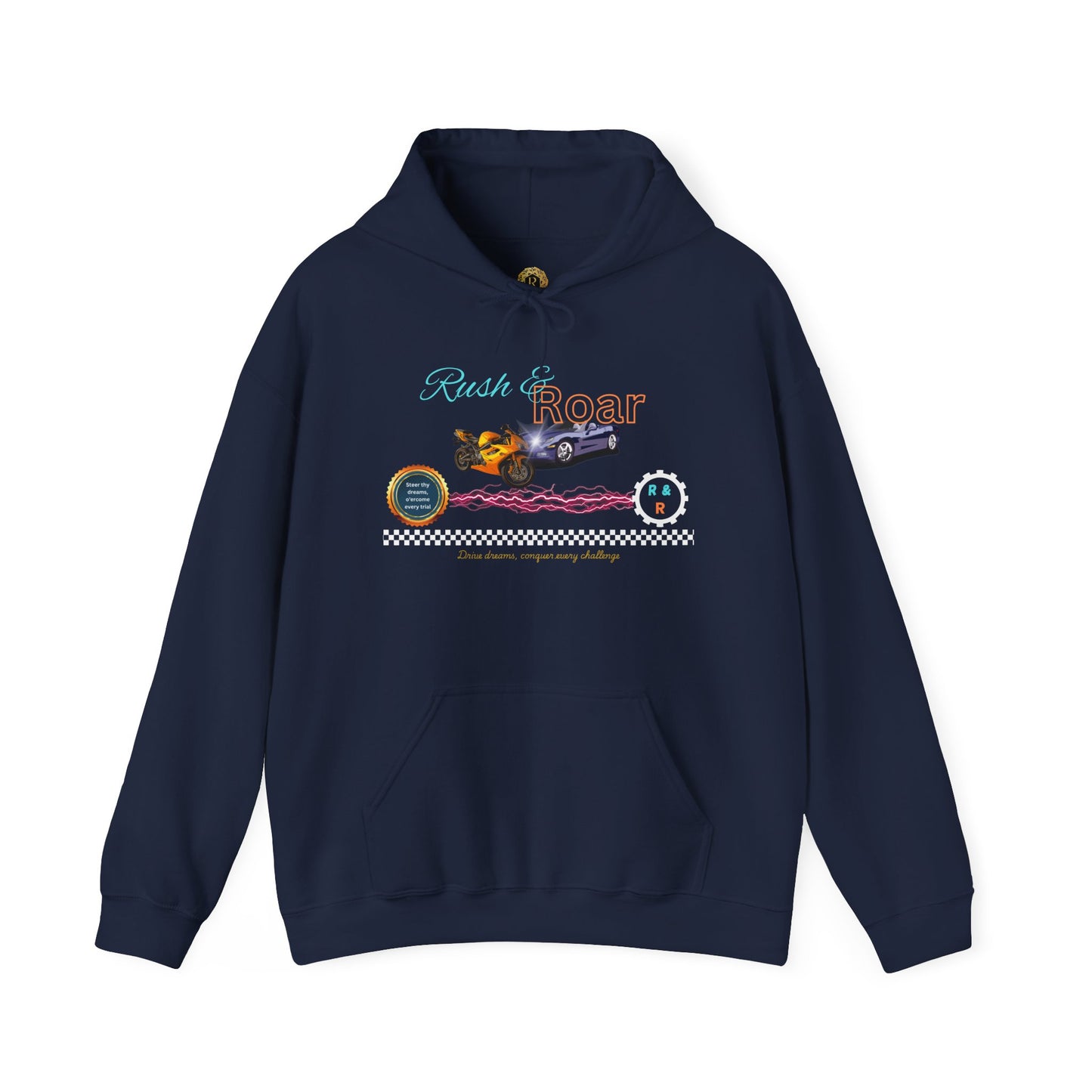Vintage Car Hoodie - Cool and Cozy Unisex Sweatshirt for Road Trips