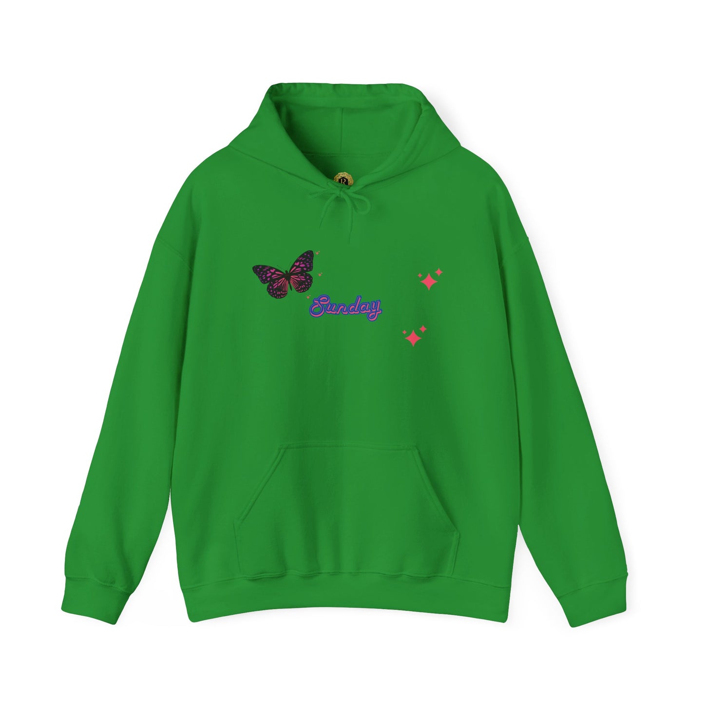 Butterfly Sunday Hoodie Sweatshirt For Women