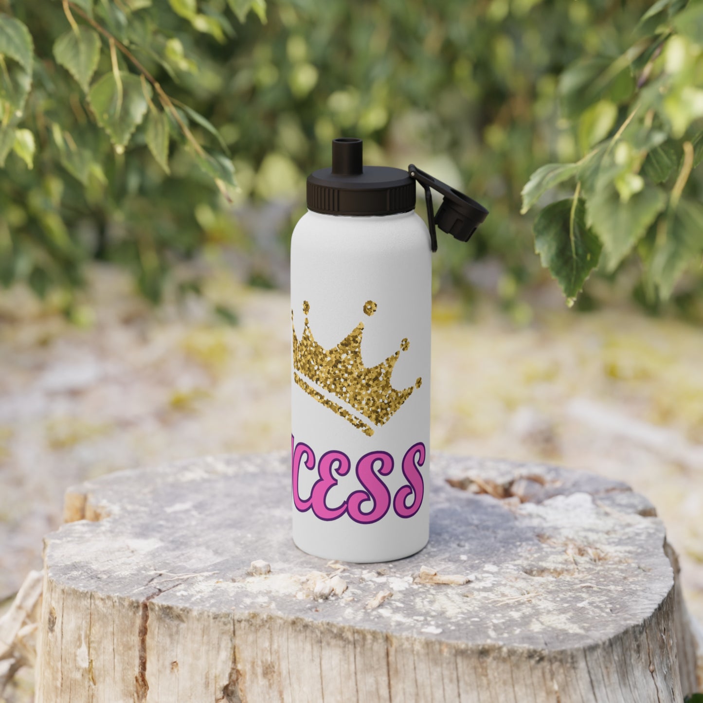 Princess Girl Sports Water Bottle
