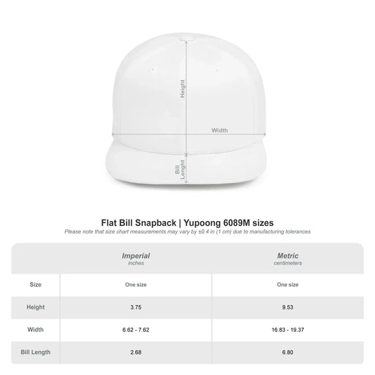 Soccer Ball Flat Bill Snapback Hat - Stylish Snapback Cap for Casual Outfits and Streetwear - RizQ Life