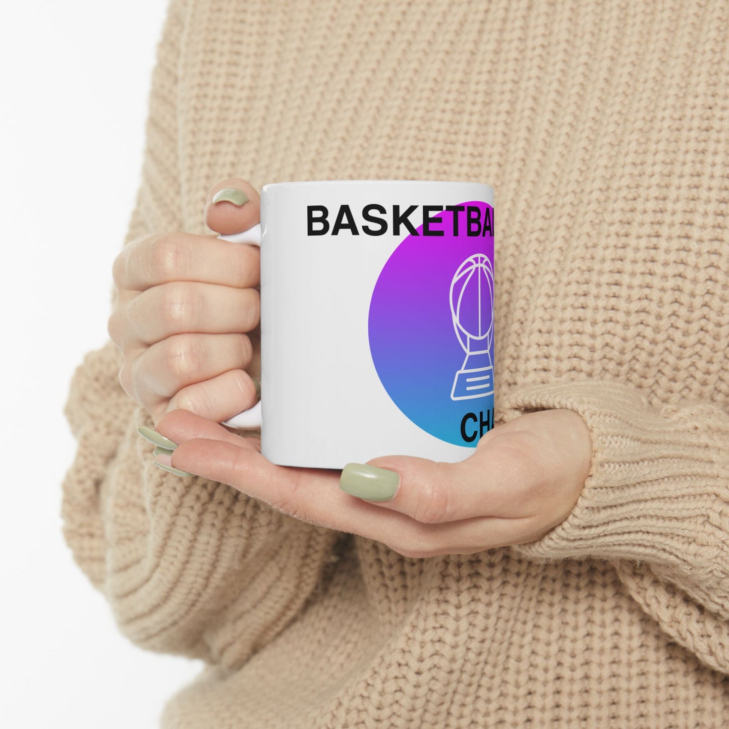 Basketball Champion Ceramic Mug