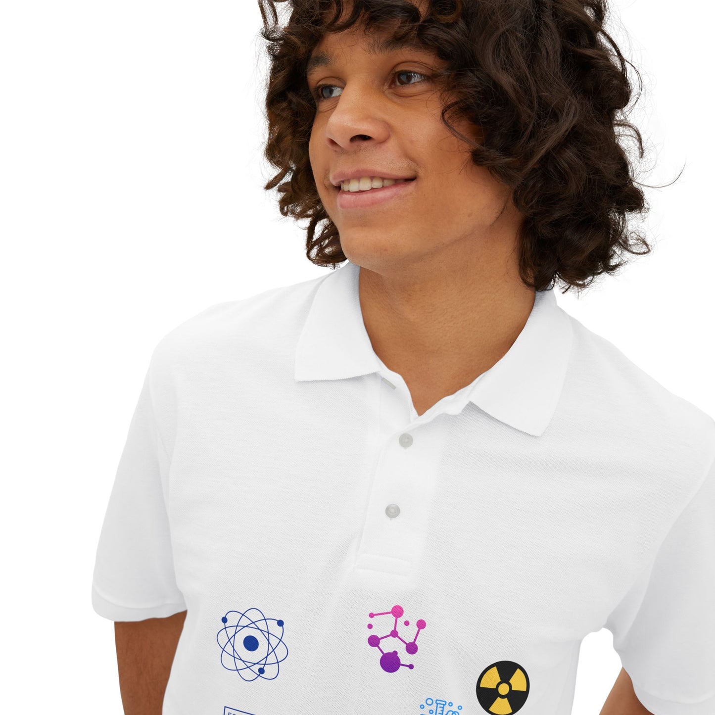 Piqué Polo - Invincible Science - STEM Enthusiasts - Men's Polo Shirt