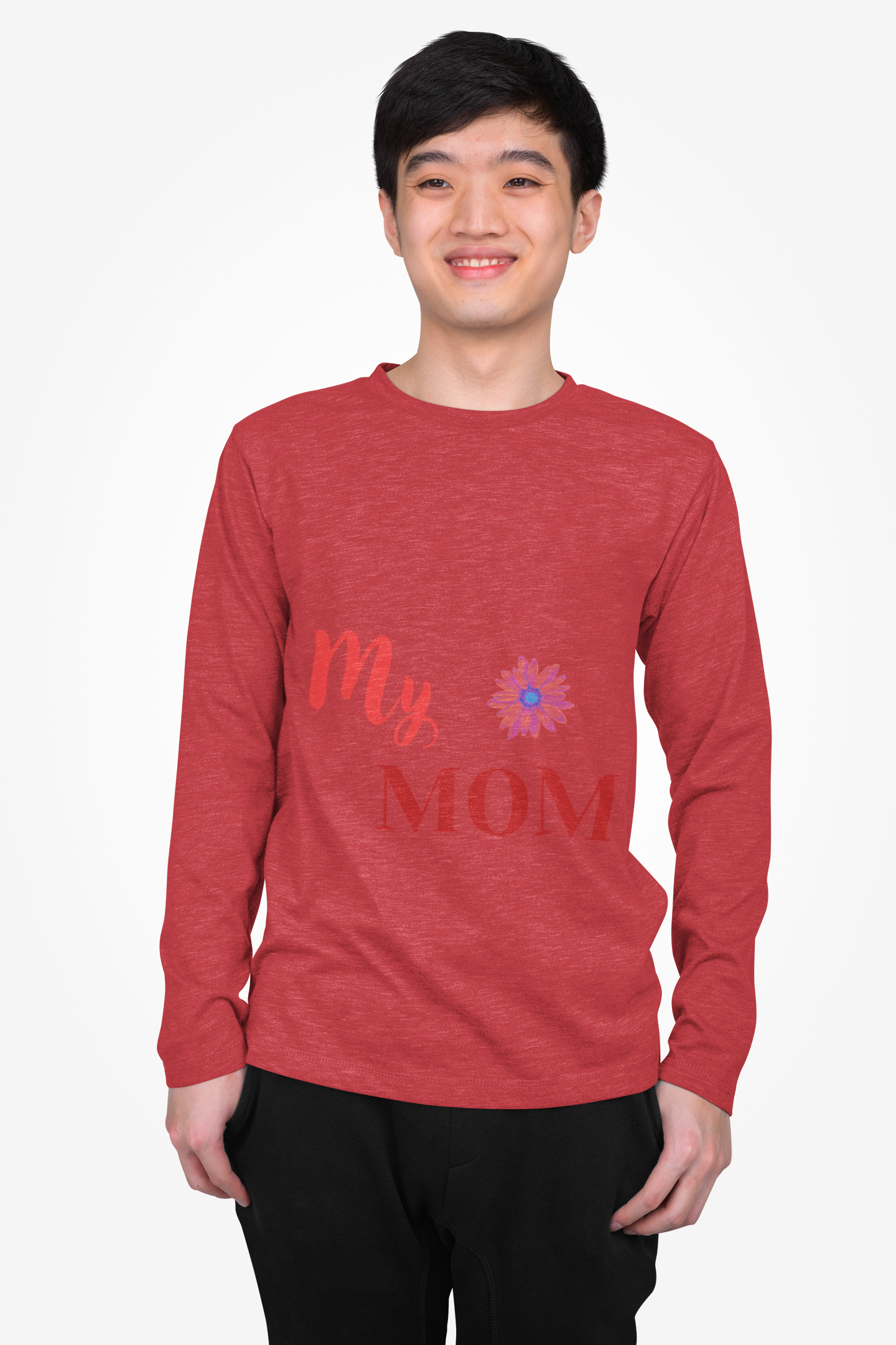 Mom Everyday Wear Long Sleeve Tee