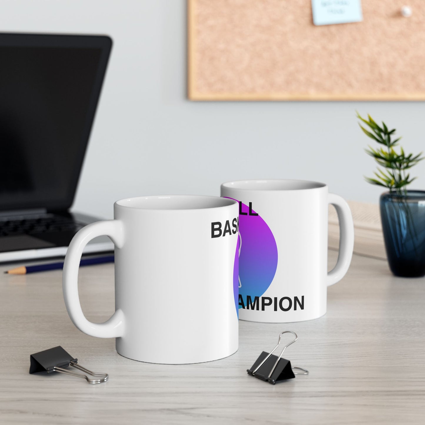 Basketball Champion Ceramic Mug