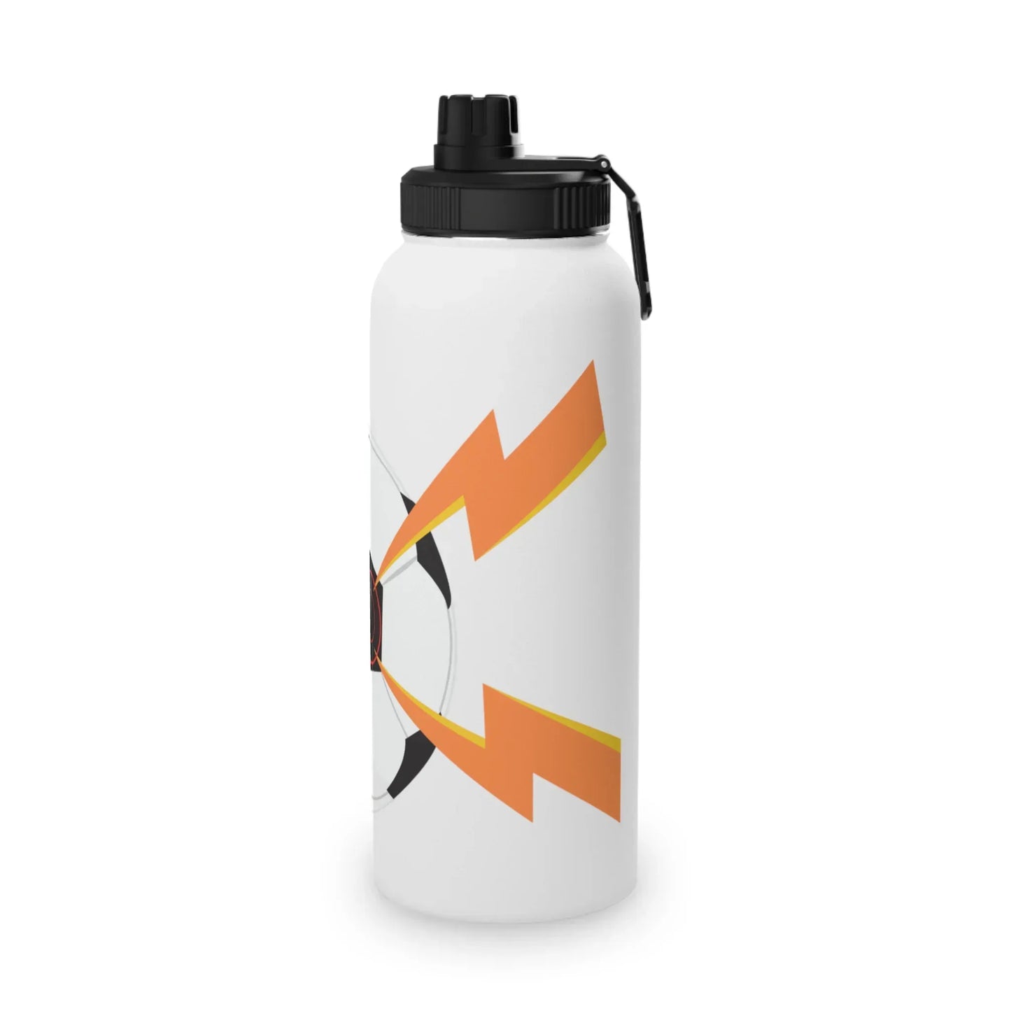 Soccer Theme Stainless Steel Water Bottle - Sports Hydration, Perfect for Athletes - RizQ Life