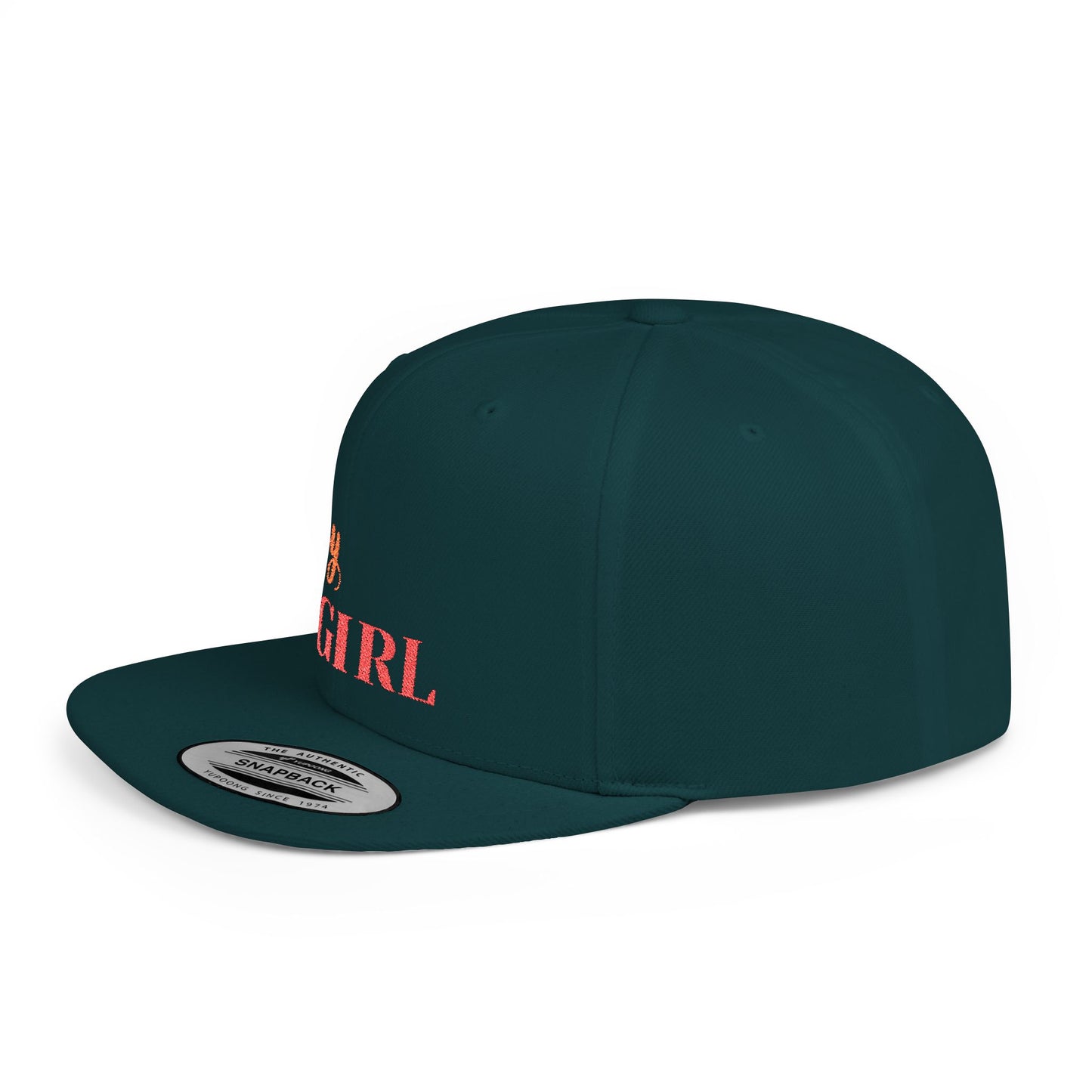 My Girl Snapback Cap – trendy adjustable flat bill hat for women & teens. Perfect for casual wear, festivals, and gifts.