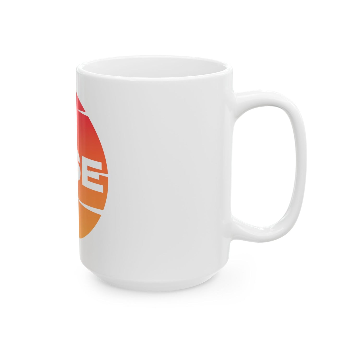 Inspirational Ceramic Mug with 'RISE' Motivational design
