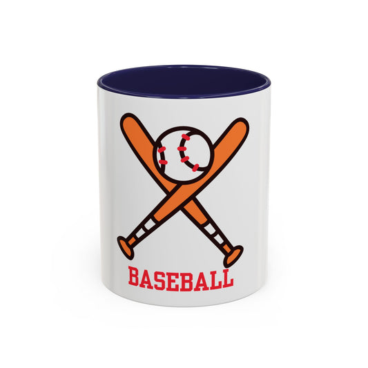 Baseball Accent Coffee Mug - Perfect for Sports Lovers & Gifting