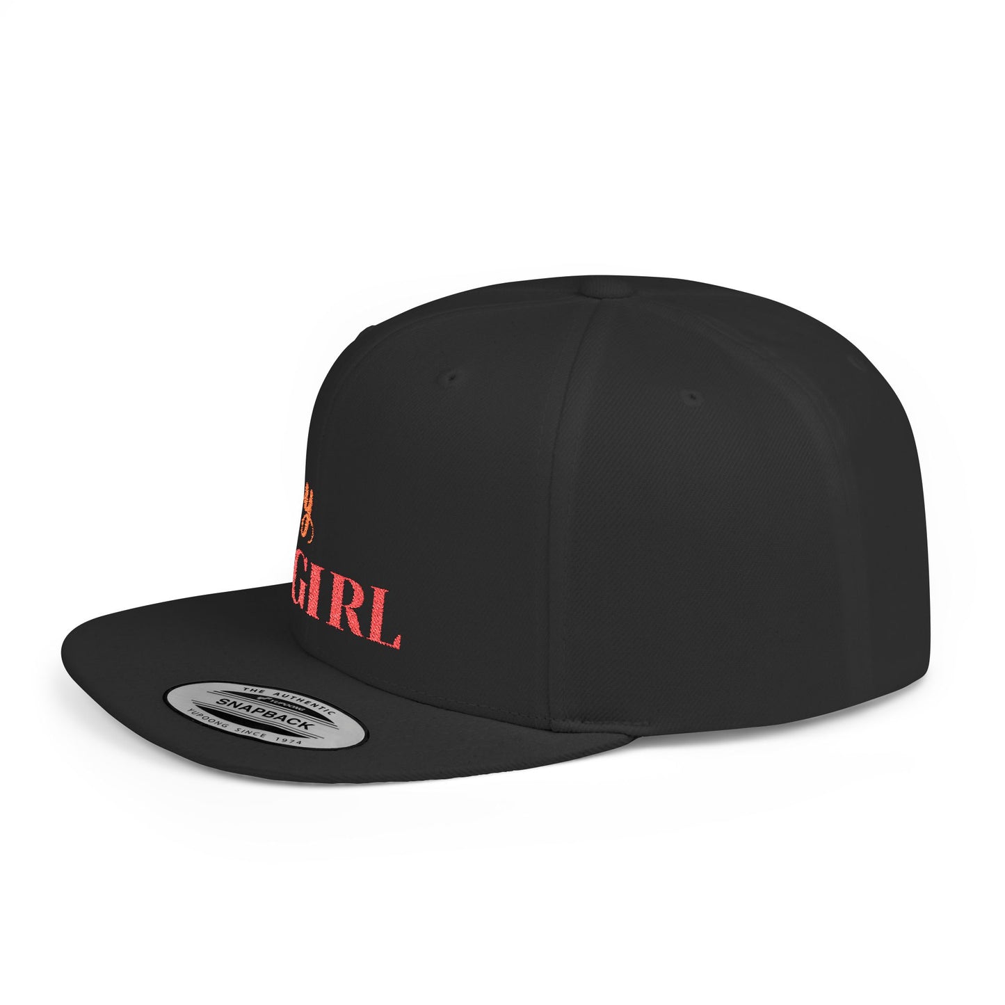 My Girl Snapback Cap – trendy adjustable flat bill hat for women & teens. Perfect for casual wear, festivals, and gifts.