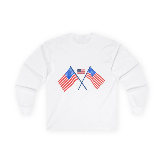 Women's Patriotic Long Sleeve Tee - RizQ Life