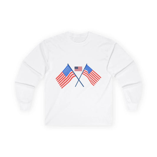Women's Patriotic Long Sleeve Tee - RizQ Life